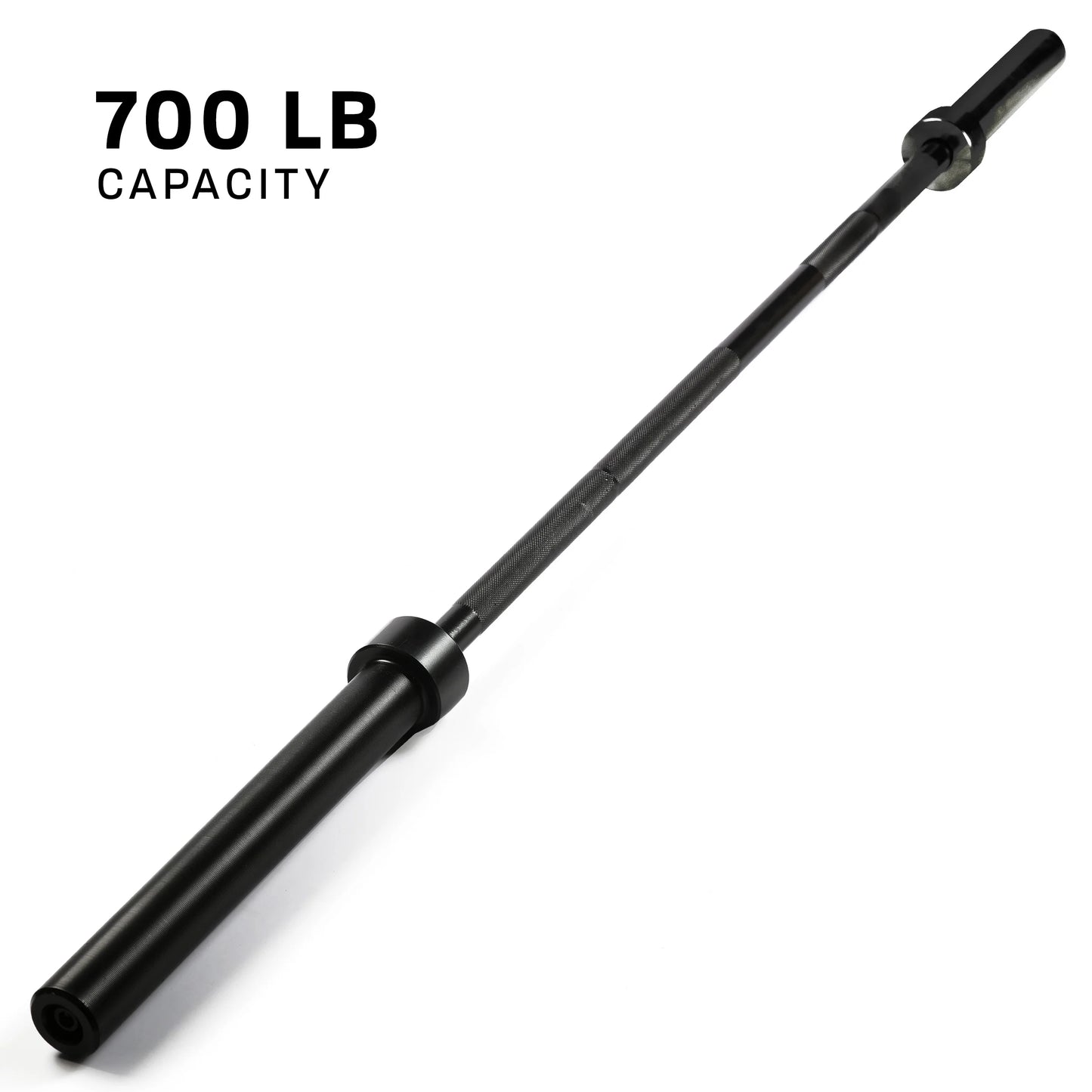 6 Ft Barbell Bar, Olympic Weightlifting Bar, 2 Inch Rotating Sleeves, 800-Pound Capacity