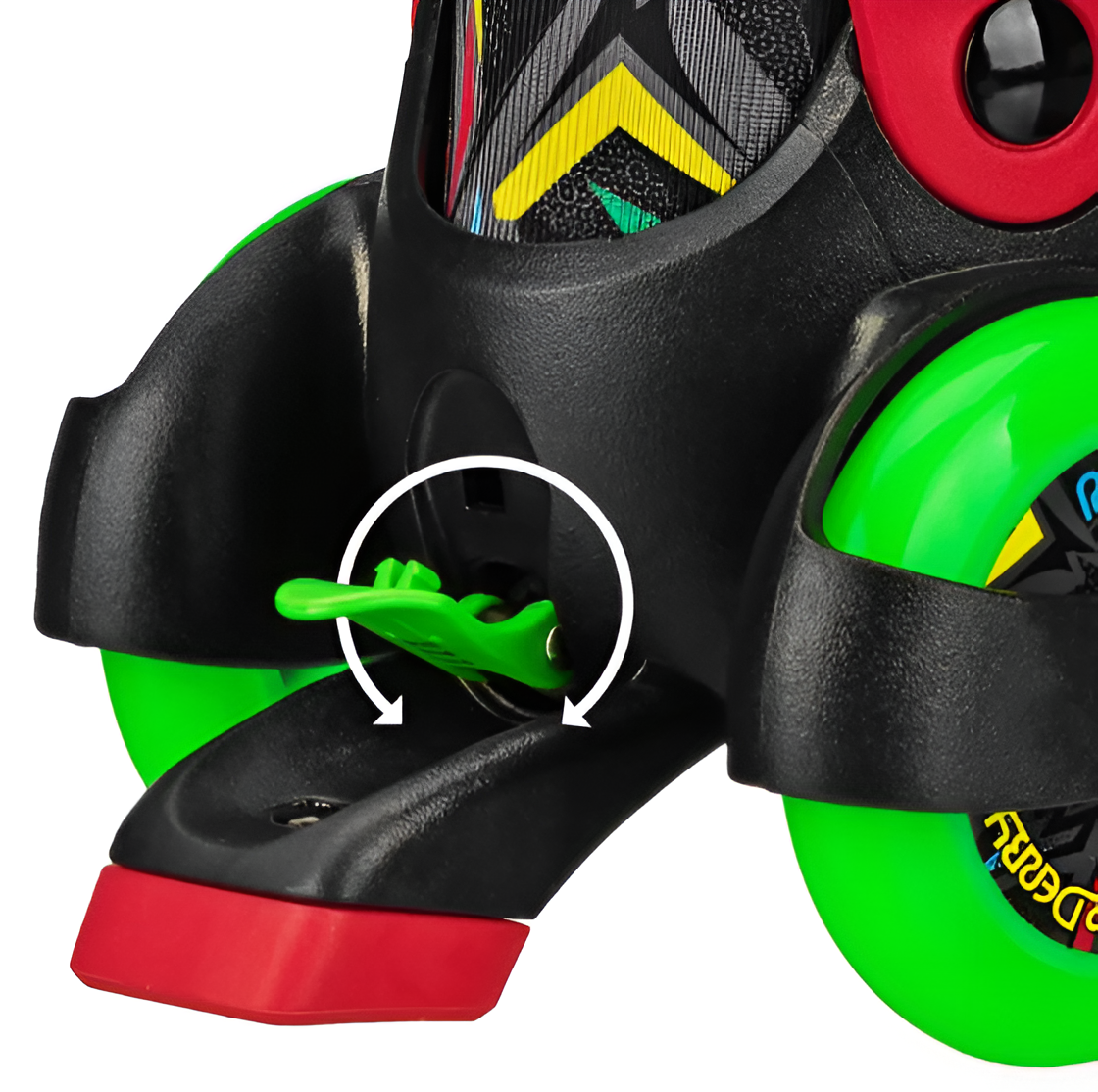 Roller Derby Boys EZRoll Block Skate Size 11-2 Adjustable