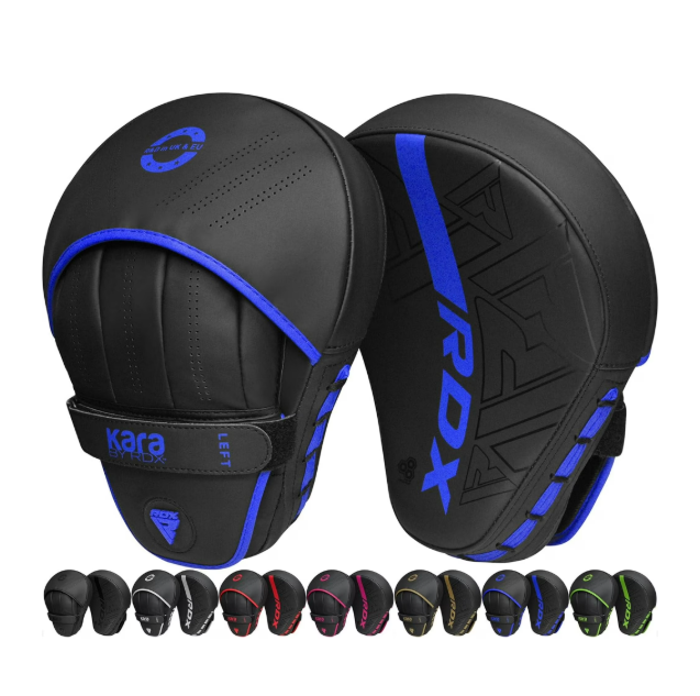 Focus Boxing Punch Mitts Maya Hide Leather Training Pads