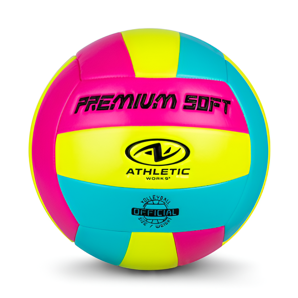 Size 5 Soft Volleyball - Multiple Color Options