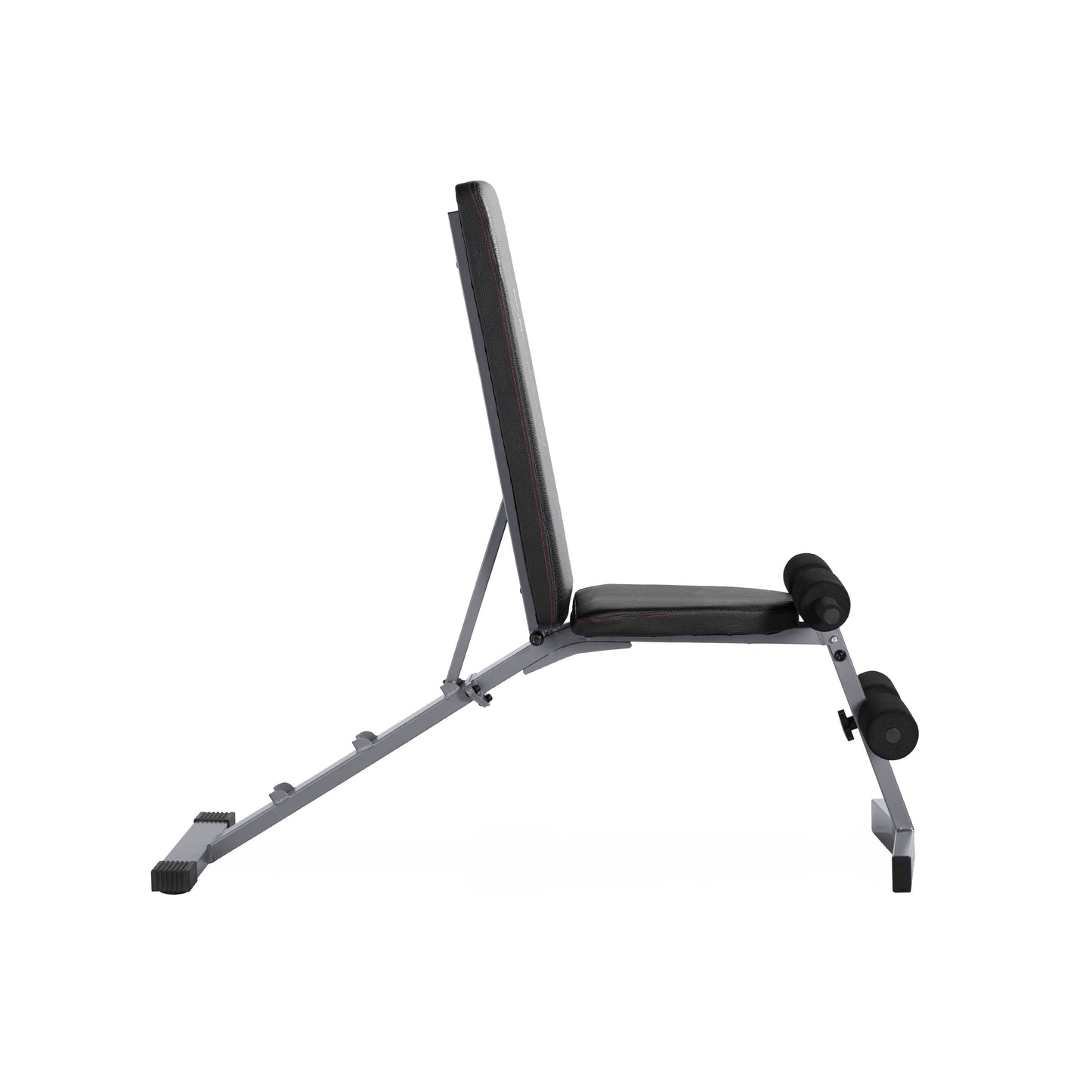 Strength Adjustable FID Workout Bench (600 Lb Weight acity), Black & Gray