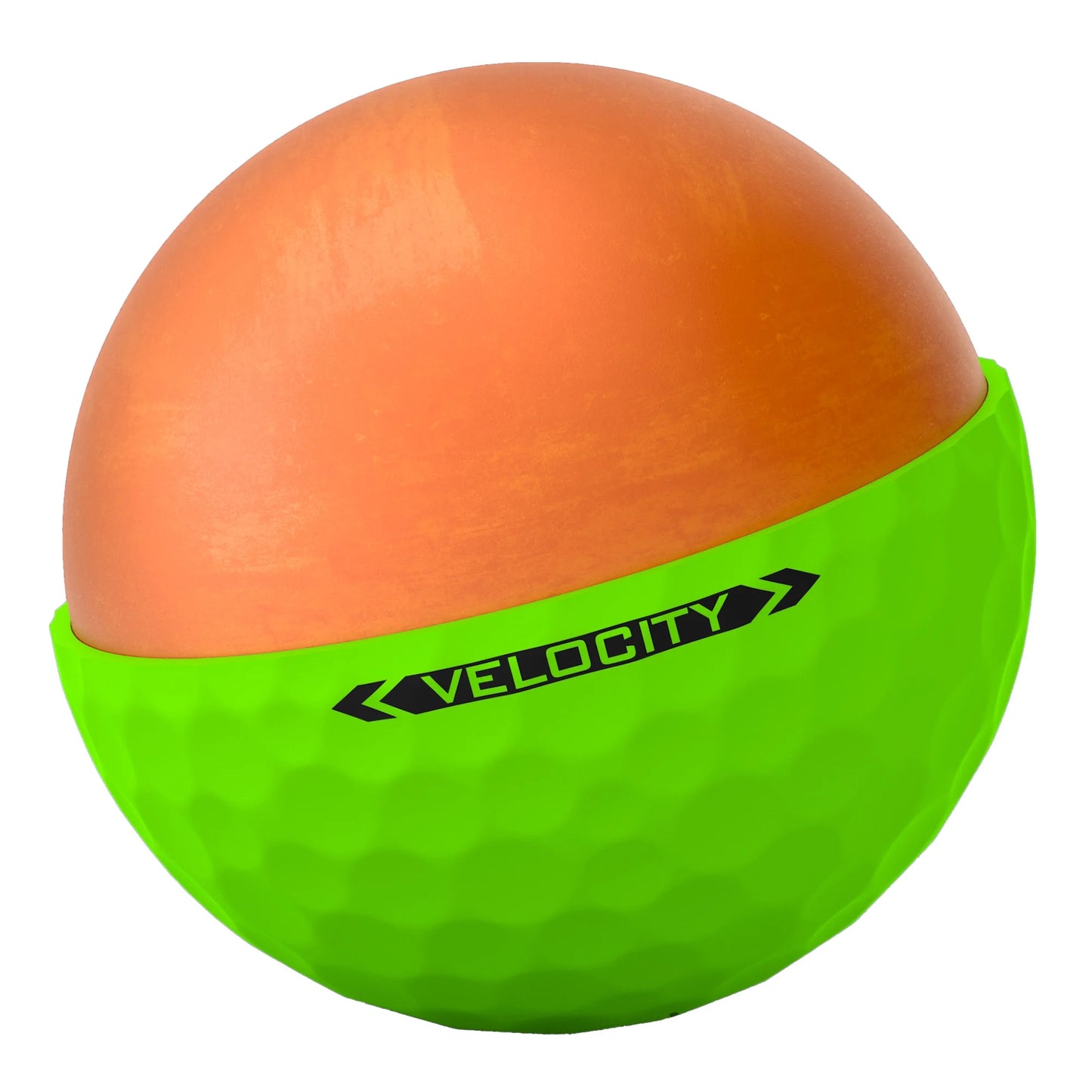 Velocity Golf Balls, 12 Pack, Matte Green