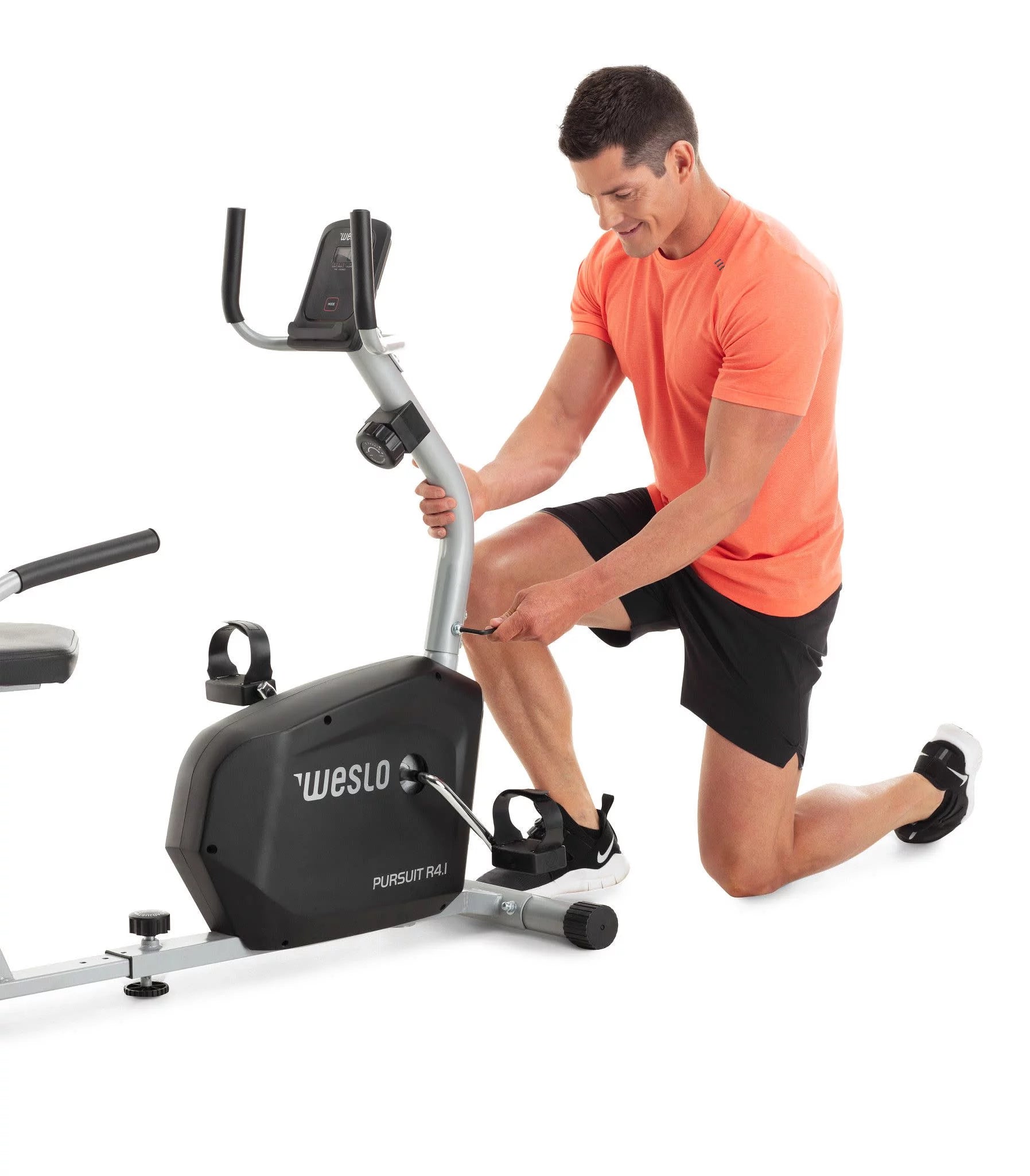 Pursuit R 4.1 Recumbent Exercise Bike with Inertia-Enhanced Flywheel