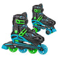 Sprinter Boy'S 2N1 Adjustable Quad and Inline Skate Combo Lightning, Size 12-2