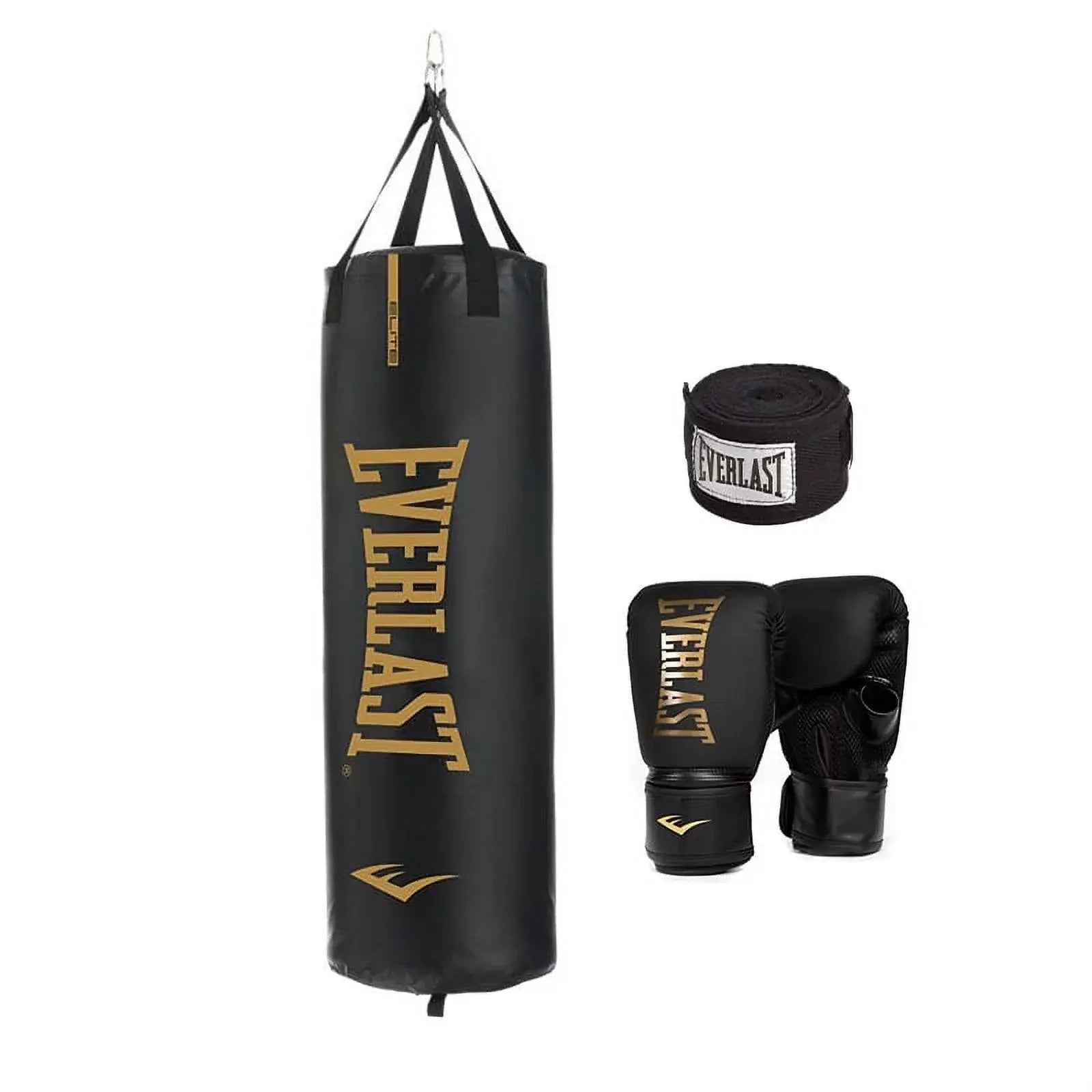 100lb Heavy Bag Kit - Complete with Gloves & Hand Wraps
