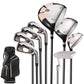 Complete Golf Clubs Package 8 Club Set for Men Woman Right Handed, True Temper Steel Shafts, Putter, Stand Bag & 3 H/C'S Bonus Head