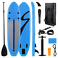 10' Inflatable Stand up Paddle Board SUP Surfboard with Aluminum Paddle for Adults, 6'' Thick