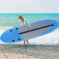 10' Inflatable Stand up Paddle Board SUP Surfboard with Aluminum Paddle for Adults, 6'' Thick