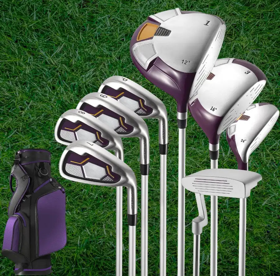 11-Piece Complete Golf Club Set – Right Handed  Stand Bag & Head Covers