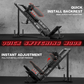 1100 lb Leg Press Machine - Hack Squat Machine with Linear Bearings