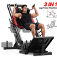 1100 lb Leg Press Machine - Hack Squat Machine with Linear Bearings