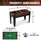 54" Furniture Style Foosball Game Table, 54 Inch X 27.25 Inch X 34 Inch, by