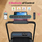 2-in-1 Walking Pad Treadmill with Handle Bar - 320 lbs, 10% Incline