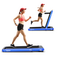 2-in-1 Folding Treadmill - Running Machine with App & Remote Control