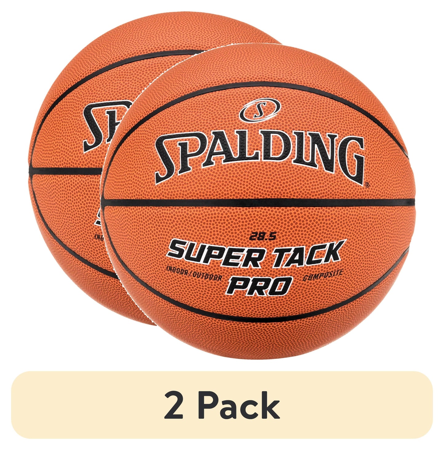 Super Tack Pro Indoor and Outdoor Basketball - Size 5, 27.5"