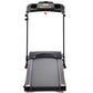 2.5 HP Black Stainless Steel Folable Electric Treadmill with Bluetooth Music, 5 In. LCD Display and Heart Rate Sensor