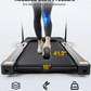 Foldable Treadmill with Incline and Bluetooth - 2.5HP Electric for Home Gym