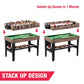 MD Sports 48" Combo Air Powered Hockey, Foosball, and Billiard Game Table