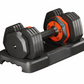 25lb Adjustable Dumbbell 5-in-1 - Quick Change Home Gym Weight Set