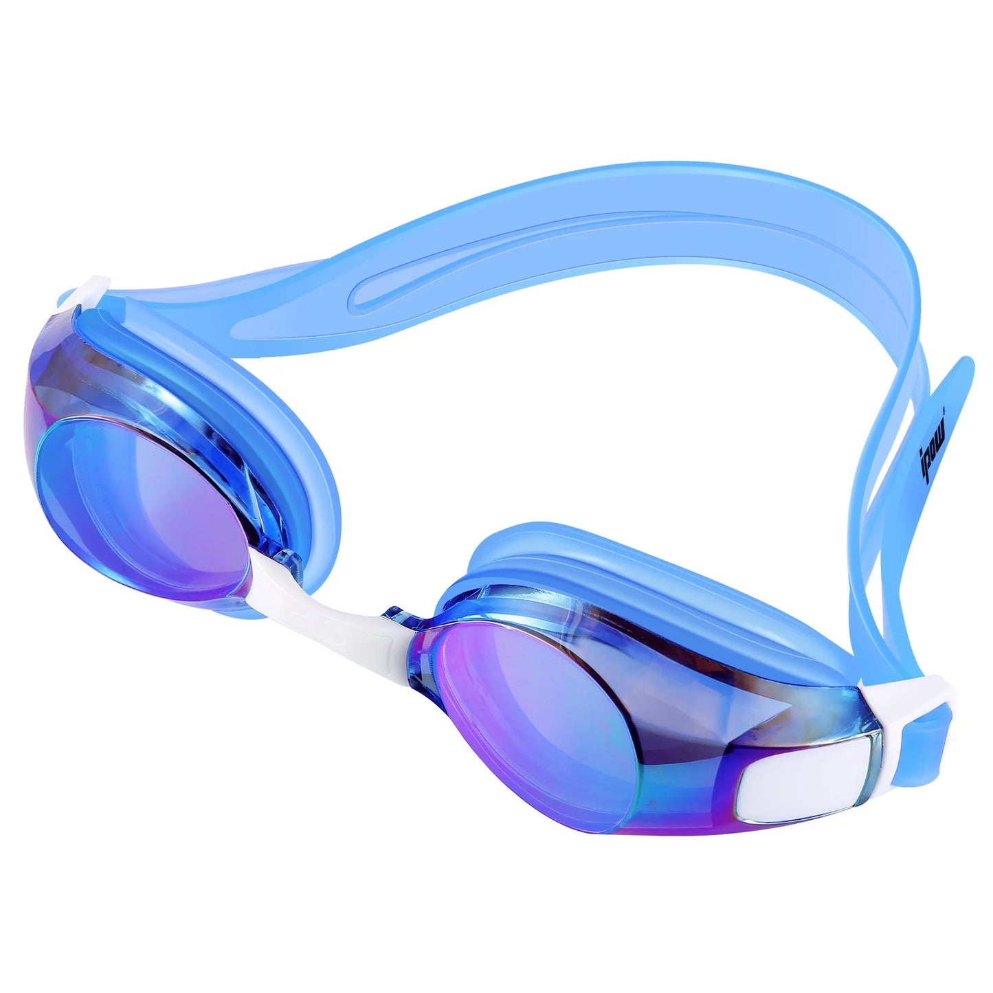 Blue Pool and Water Polo and Diving and Triathlon and Swimming Sport Goggles