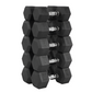 Rubber Hex Dumbbell Set | 100, 150, 300 & 550 lb Options