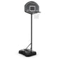 32-Inch Portable Basketball Hoop - Adjustable Height for Outdoor Play