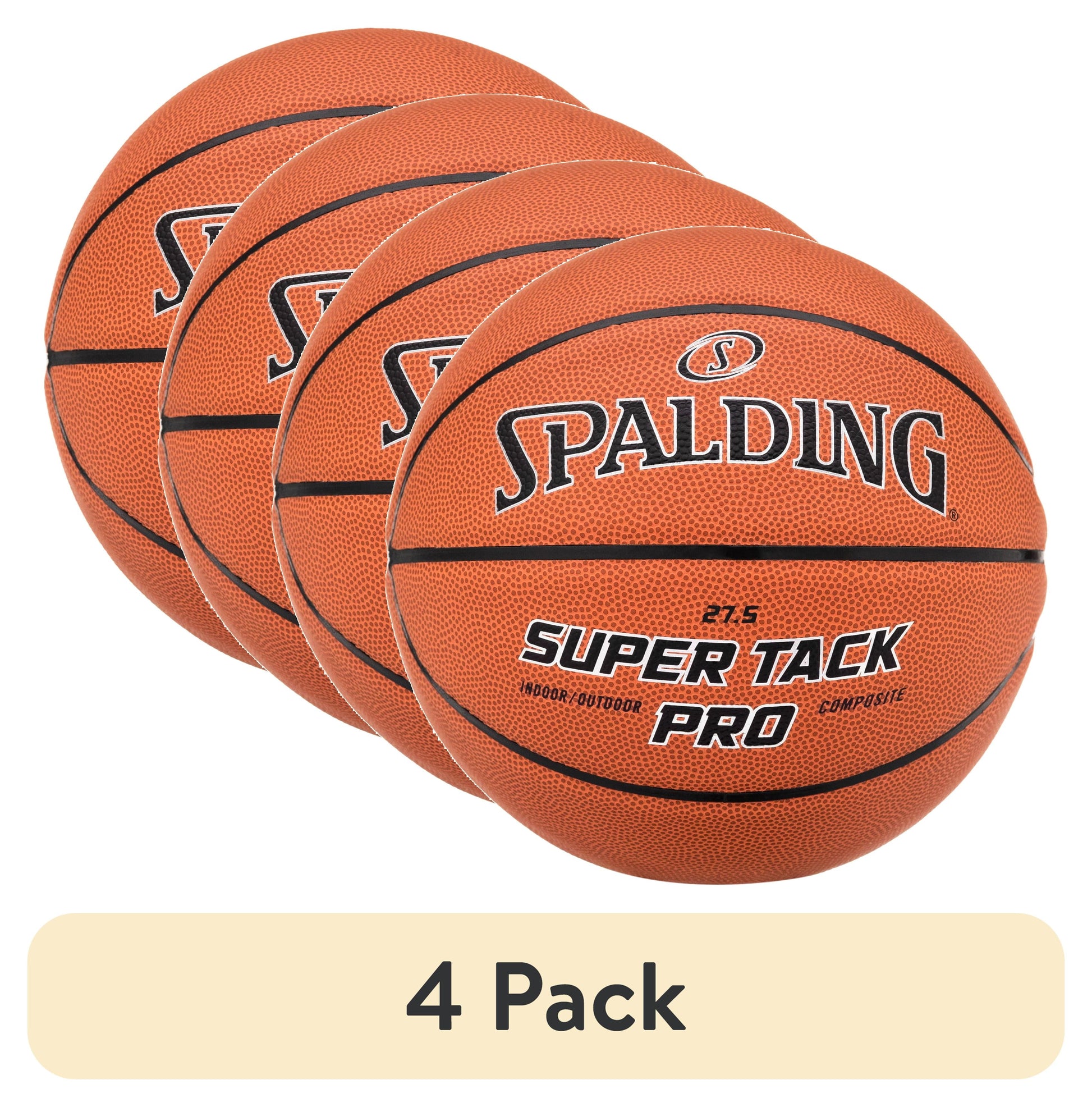 Super Tack Pro Indoor and Outdoor Basketball - Size 5, 27.5"