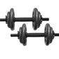 40Lb Adjustable Cast Iron Dumbbell Set