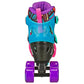 Girl'S Adjustable Quad Skates, Glow, Medium (3-6)