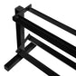 by CAP 24 In. Two-Tier Dumbbell Rack, Black