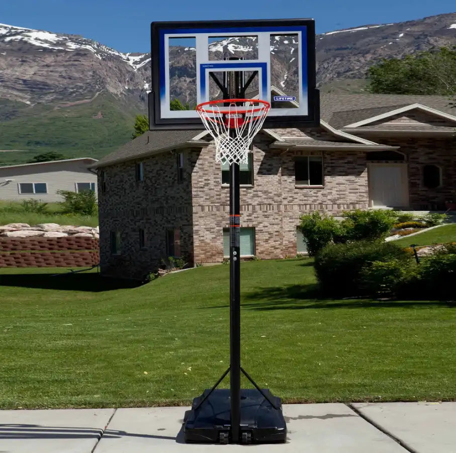 48-Inch Portable Basketball Hoop - Adjustable Height