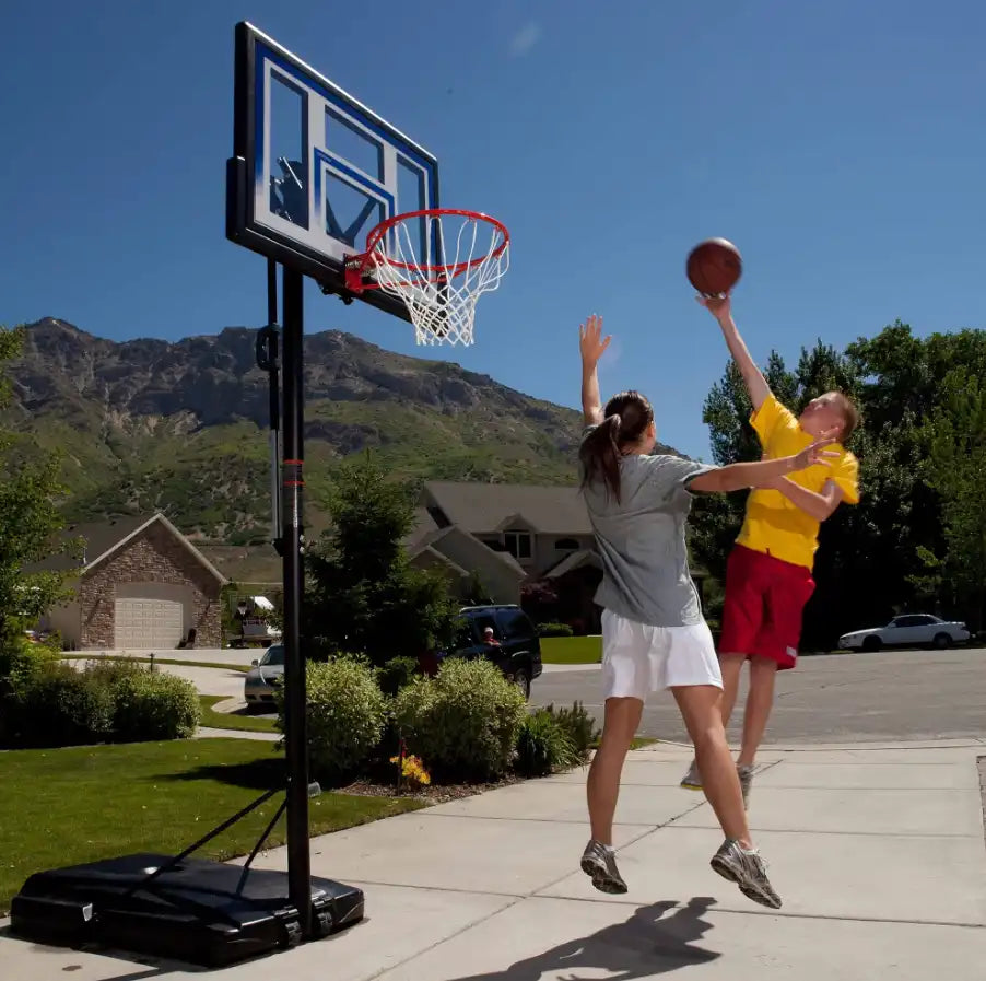 48-Inch Portable Basketball Hoop - Adjustable Height