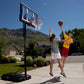 48-Inch Shatterproof Portable Basketball Hoop with Speed Shift Adjustment & Slam-It Rim - Model 51550-Outdoor Play