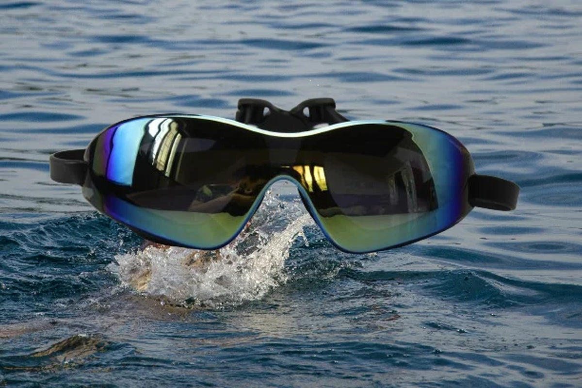 Swimming Goggles for Adult, Anti-Fog Anti-Ultraviolet Full Protection No Light Leakage Clear Vision Adult Men and Women