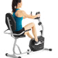 Pursuit R 4.1 Recumbent Exercise Bike with Inertia-Enhanced Flywheel