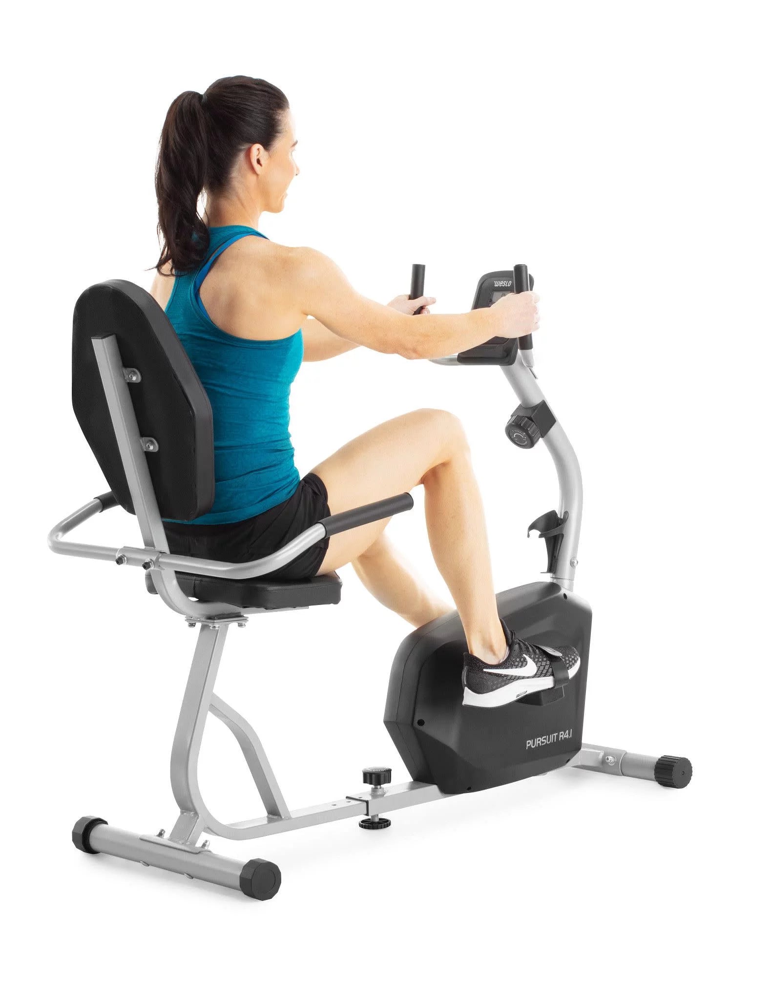 Pursuit R 4.1 Recumbent Exercise Bike with Inertia-Enhanced Flywheel