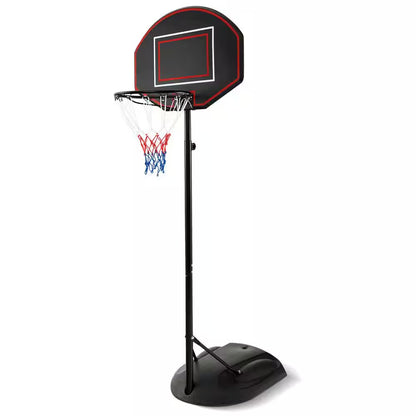 5.5 Ft. X 7.5 Ft. Adjustable Portable Basketball Goal System with Shatterproof Backboard