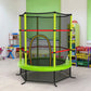 55 inch Kids Trampoline with Safety Enclosure Net