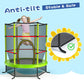 55 inch Kids Trampoline with Safety Enclosure Net