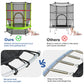 55 inch Kids Trampoline with Safety Enclosure Net