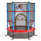 55 inch Kids Trampoline with Safety Enclosure Net