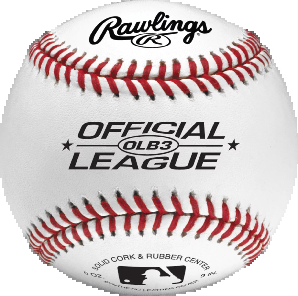 8U Official League OLB3 Practice Youth Baseball, Single Ball (1)