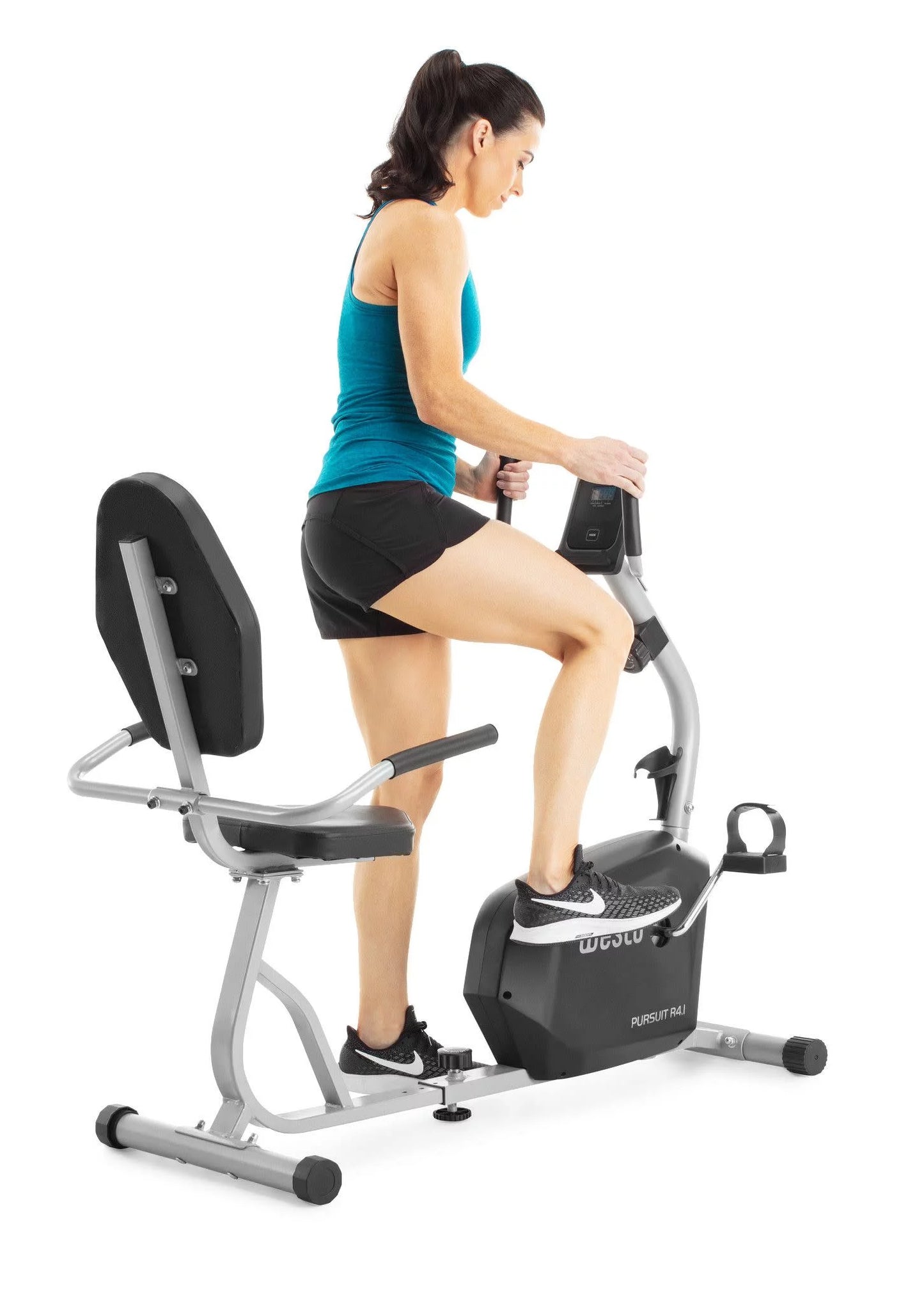 Pursuit R 4.1 Recumbent Exercise Bike with Inertia-Enhanced Flywheel