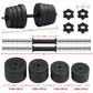 66 LB Dumbbell Set Training Lifting Dumbbells Weight Set,Black