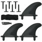 6 Ft Foam Surfboard with 3 Fins and Leash