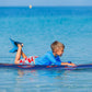 6 Ft Foam Surfboard with 3 Fins and Leash
