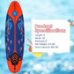 6 Ft Foam Surfboard with 3 Fins and Leash
