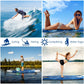 6 ft Surfboard with 3 Removable Fins and Safety Leash