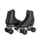 Chicago Men'S Deluxe Quad Roller Skates Black Classic Rink Skate, Size 13