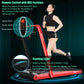 2 in 1 Folding Treadmill 4.75HP Running Machine W/ APP & Remote Control Red